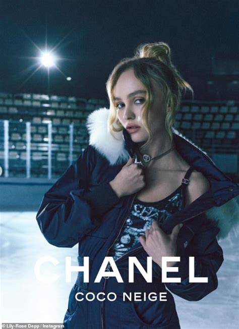 chanel coco neige 2018|lily rose depp coco.